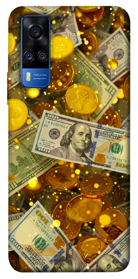 Чехол Gold and dollars для Vivo Y51a