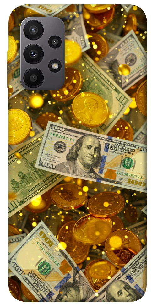 Чохол Gold and dollars для Galaxy A23