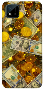 Чохол Gold and dollars для Realme C20