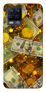 Чохол Gold and dollars для Realme 8 Pro
