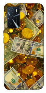 Чохол Gold and dollars для Oppo A16s