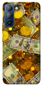 Чохол Gold and dollars для TECNO Pop 5 Pro