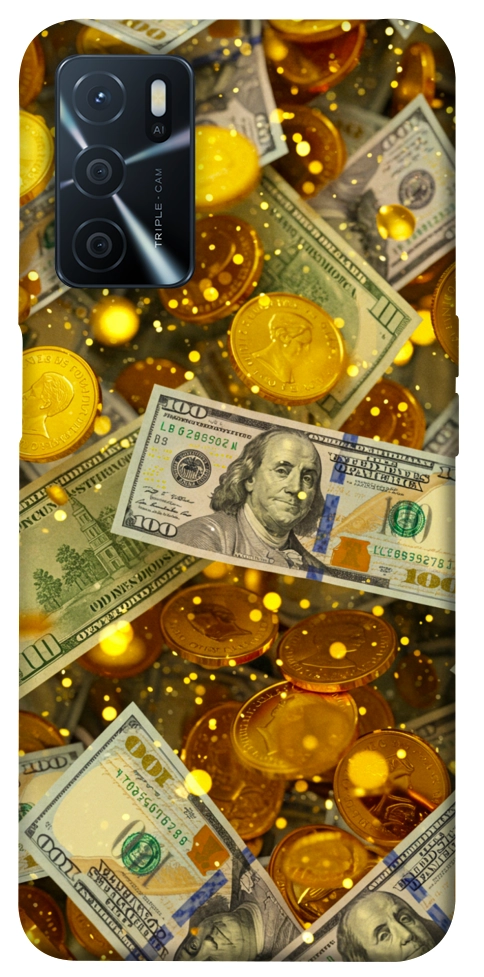 Чехол Gold and dollars для Oppo A54s