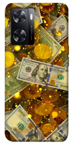 Чехол Gold and dollars для Oppo A57s