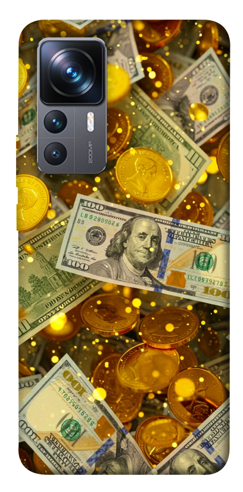 Чехол Gold and dollars для Xiaomi 12T