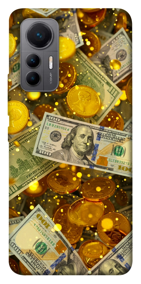 Чохол Gold and dollars для Xiaomi 12 Lite