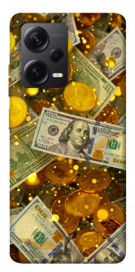 Чехол Gold and dollars для Xiaomi Redmi Note 12 Pro 5G
