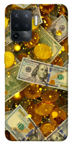 Чохол Gold and dollars для Oppo Reno 5 Lite