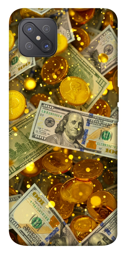 Чехол Gold and dollars для Oppo A92s