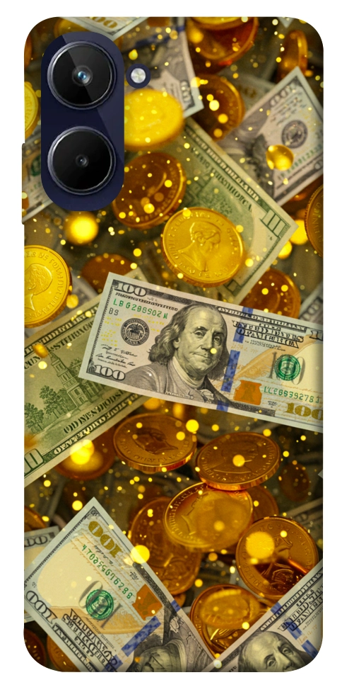 Чохол Gold and dollars для Realme 10 4G
