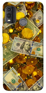Чехол Gold and dollars для Nokia G11 Plus