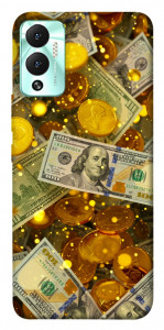 Чехол Gold and dollars для Infinix Hot 12 Play