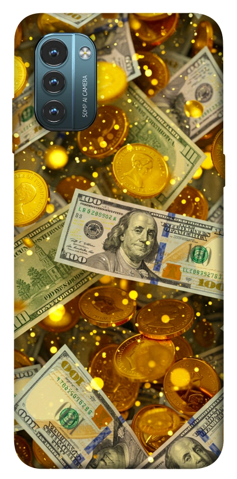 Чохол Gold and dollars для Nokia G21
