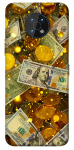Чохол Gold and dollars для Nokia G50