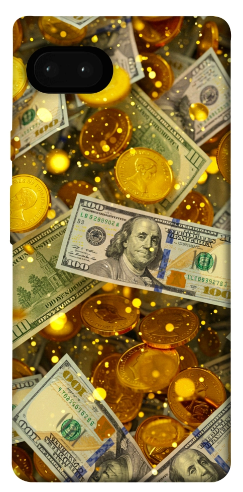 Чехол Gold and dollars для Google Pixel 7A