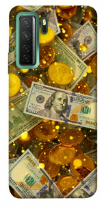 Чохол Gold and dollars для Huawei nova 7 SE