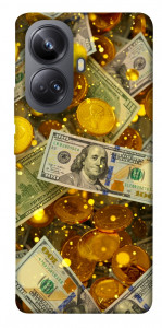 Чехол Gold and dollars для Realme 10 Pro+