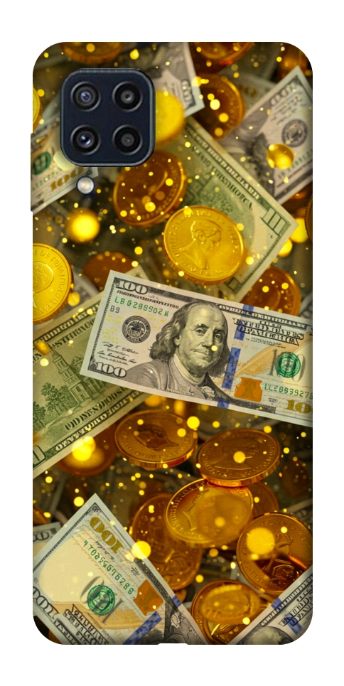 Чохол Gold and dollars для Galaxy M32