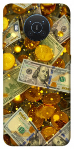 Чохол Gold and dollars для Nokia X20