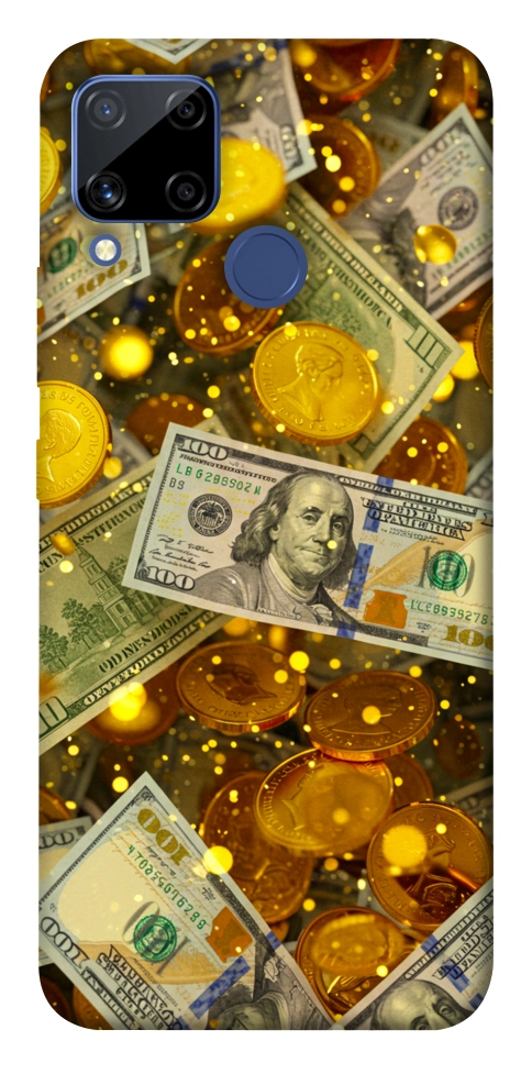 Чехол Gold and dollars для Realme C15