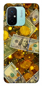 Чохол Gold and dollars для Xiaomi Redmi 12C