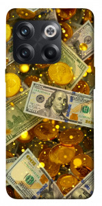 Чехол Gold and dollars для OnePlus 10T