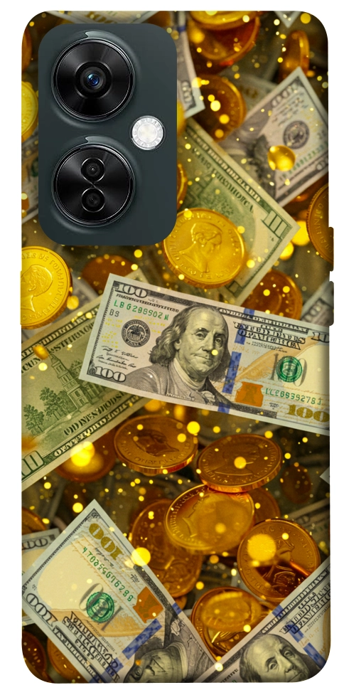 Чехол Gold and dollars для OnePlus Nord CE 3 Lite