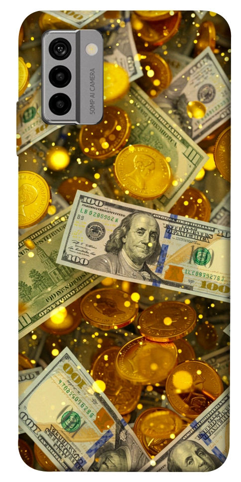Чехол Gold and dollars для Nokia G22