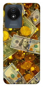 Чехол Gold and dollars для Vivo Y02