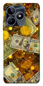 Чохол Gold and dollars для Realme C53