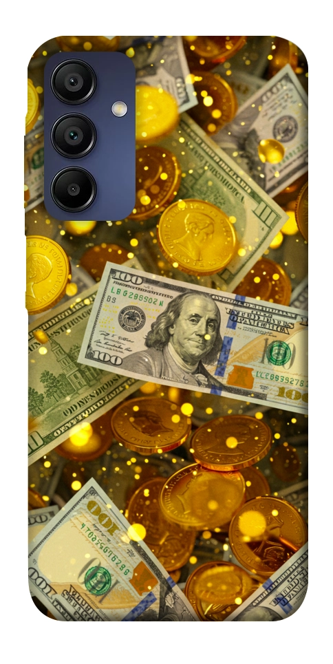 Чехол Gold and dollars для Galaxy A15