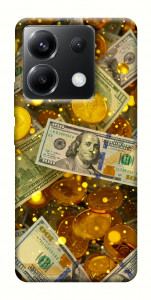 Чехол Gold and dollars для Xiaomi Poco X6