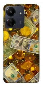 Чехол Gold and dollars для Xiaomi Poco C65