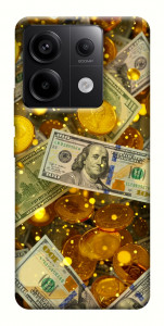 Чохол Gold and dollars для Xiaomi Redmi Note 13 Pro 4G