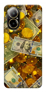 Чехол Gold and dollars для Realme C67 4G