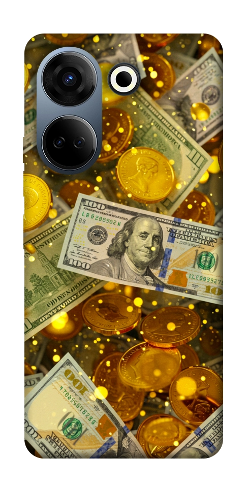 Чохол Gold and dollars для TECNO Camon 20 Pro (CK7n)