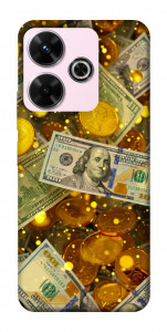 Чехол Gold and dollars для Xiaomi Redmi 13 4G