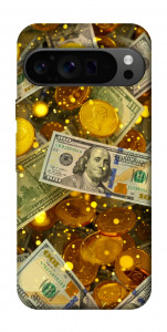 Чохол Gold and dollars для Google Pixel 9 Pro