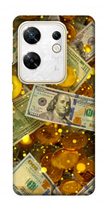 Чохол Gold and dollars для Infinix Zero 30 4G