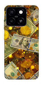 Чехол Gold and dollars для ZTE Blade A55 4G