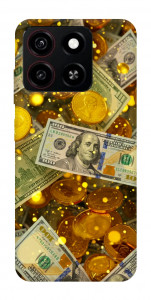 Чехол Gold and dollars для ZTE Blade A35 4G