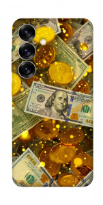 Чехол Gold and dollars для Galaxy S25+