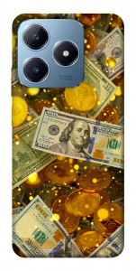 Чохол Gold and dollars для Realme C63 4G