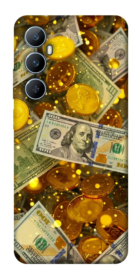 Чохол Gold and dollars для Realme C65 4G