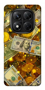 Чохол Gold and dollars для Xiaomi Redmi Note 14 Pro 5G