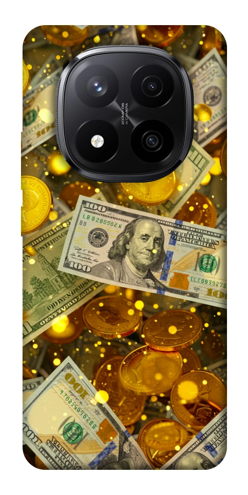 Чохол Gold and dollars для Xiaomi Redmi Note 14 Pro+ 5G