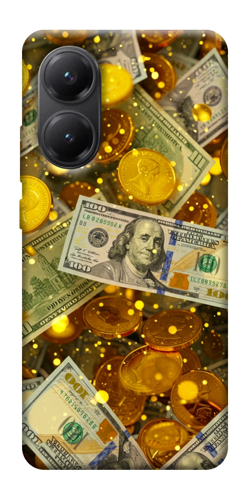 Чехол Gold and dollars для Xiaomi Poco X7 Pro