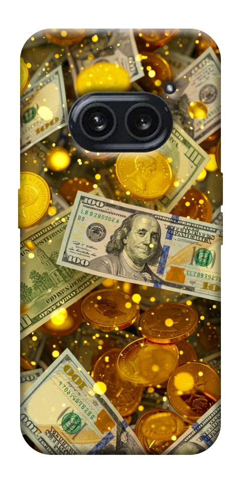 Чехол Gold and dollars для Nothing Phone (2a)