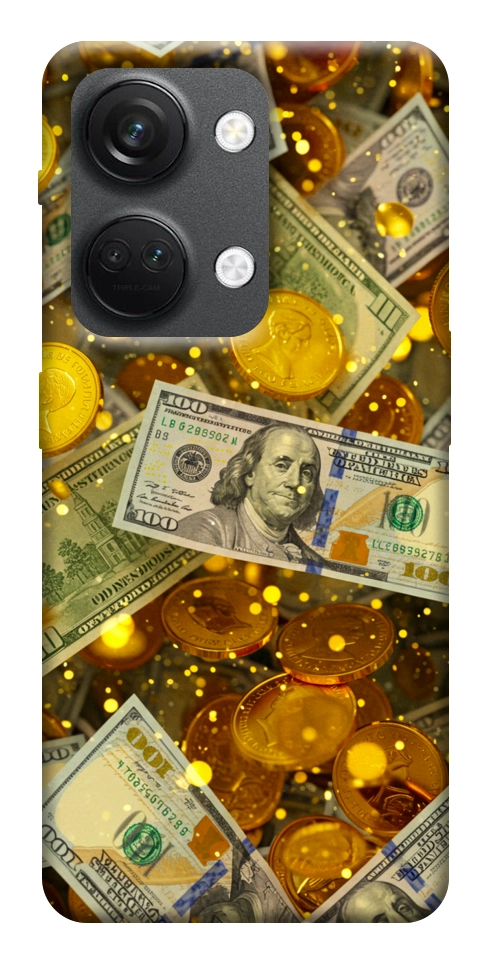 Чохол Gold and dollars для OnePlus Nord 3