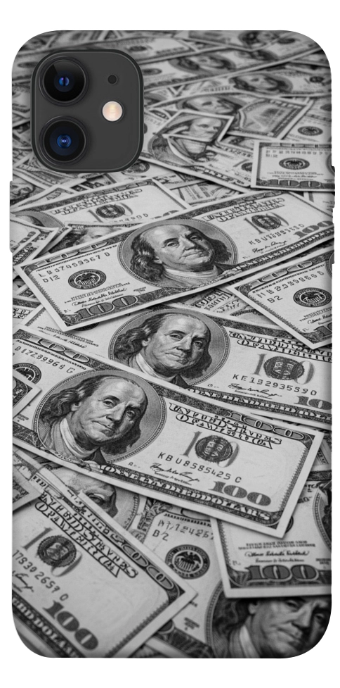 Чехол Dollars background для iPhone 11